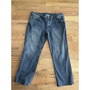 Buffalo David Bitton Men's Jeans 40x30 Jackson-X Straight Stretch‎ Fit Dark Wash